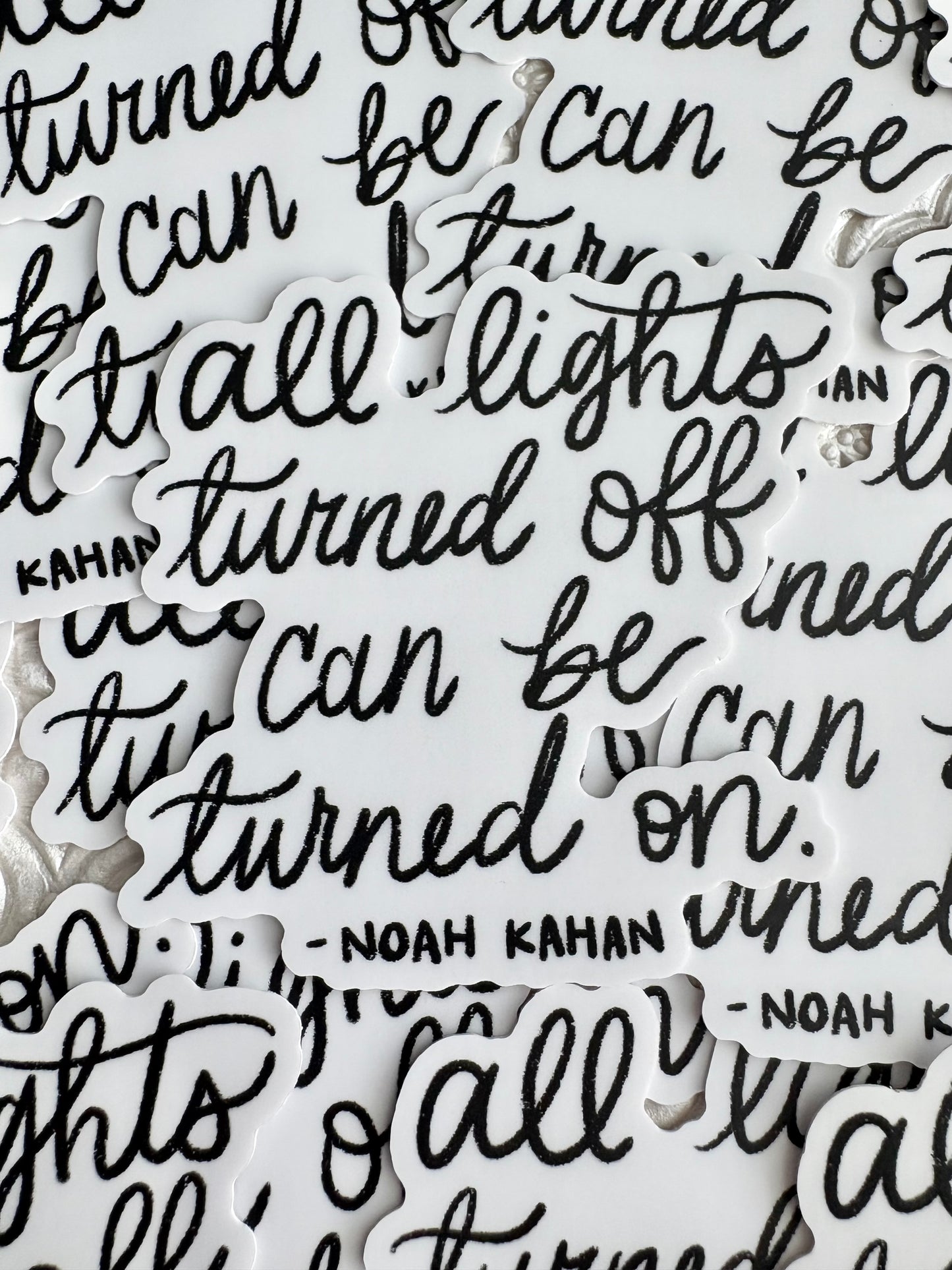 All Lights Turned Off Sticker