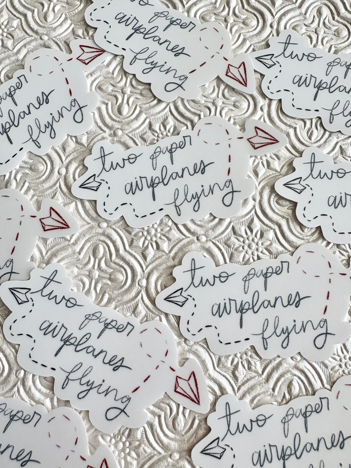 Paper Airplanes Flying Taylor Swift Sticker