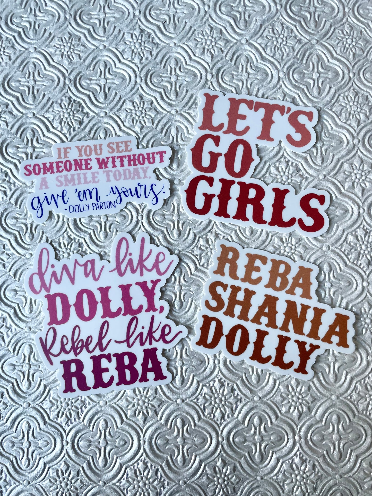 Share your Smile Dolly Parton Sticker