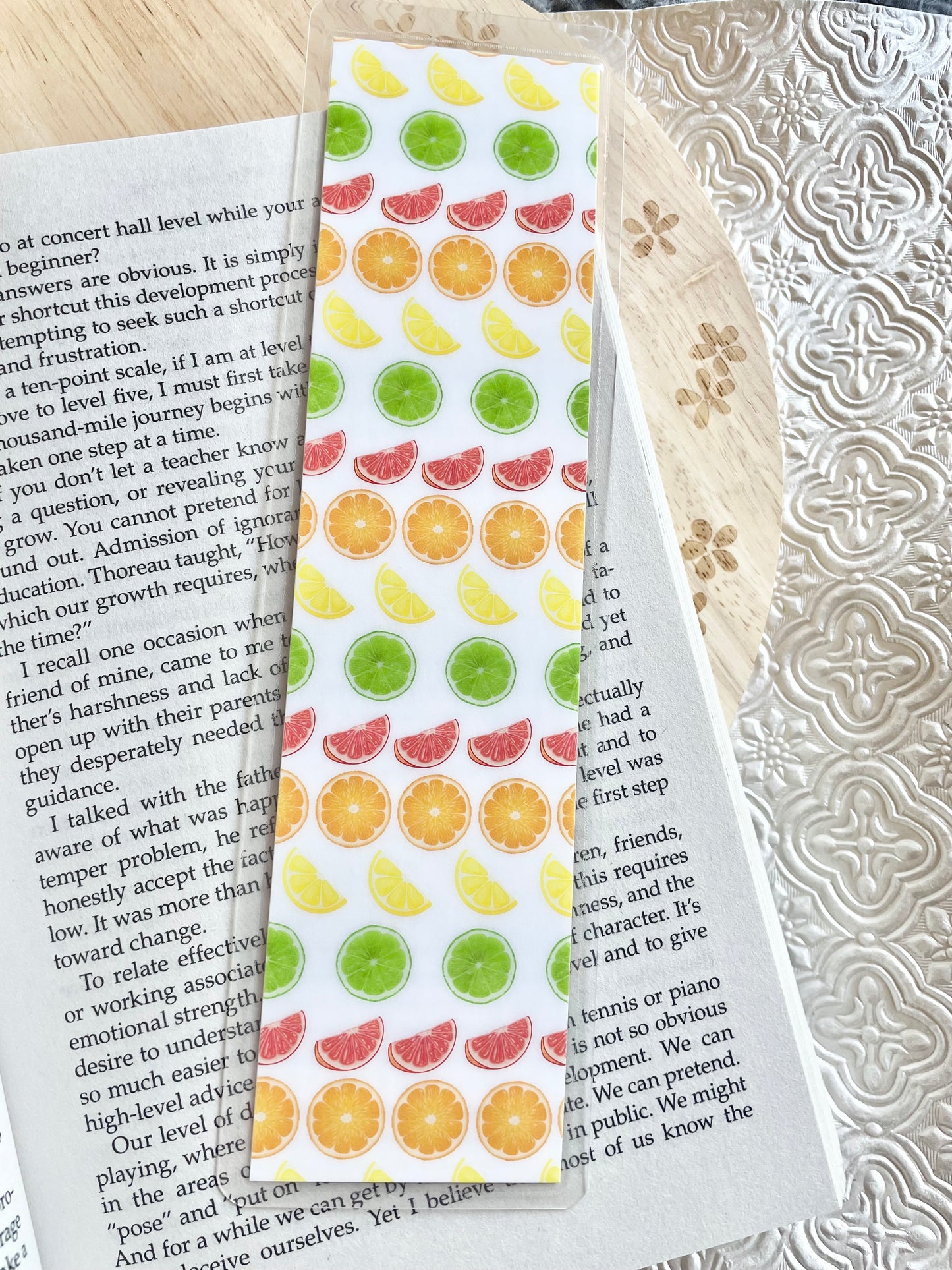 Fruit Double Sided Bookmark