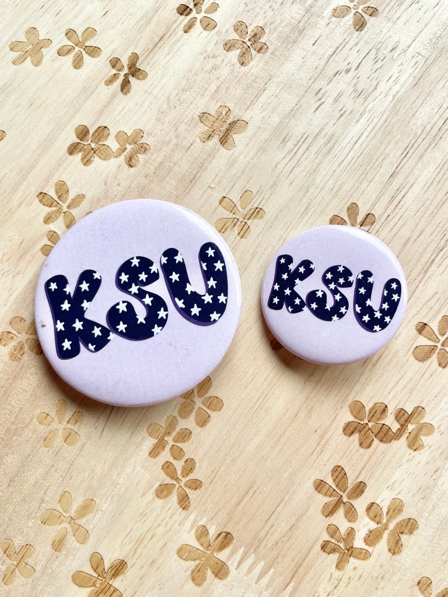 KSU Mini Gameday Pinback Button