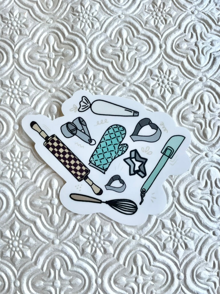 Baking Tools Sticker