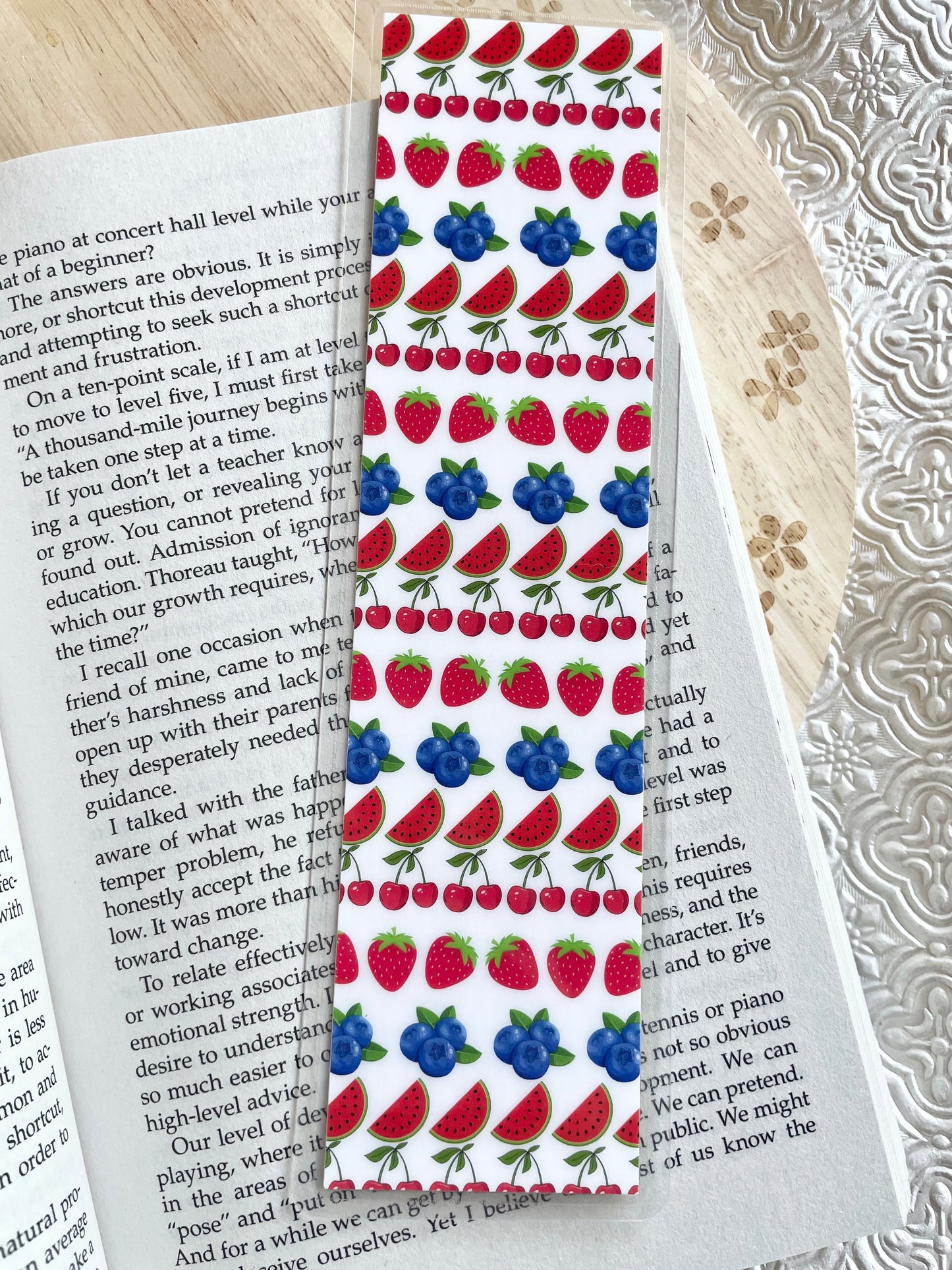 Fruit Double Sided Bookmark