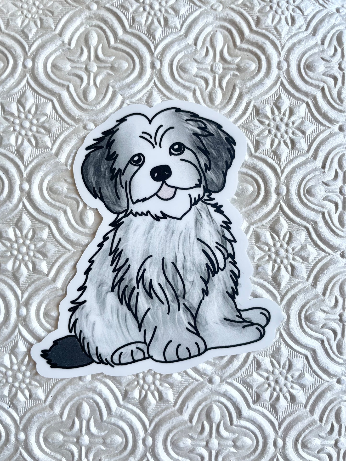 Maltese Dog Sticker