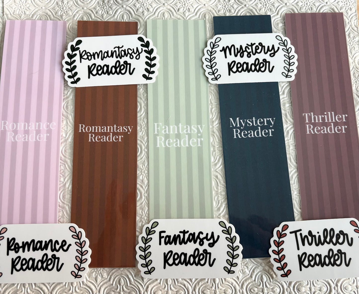 Romantasy Reader Bookmark