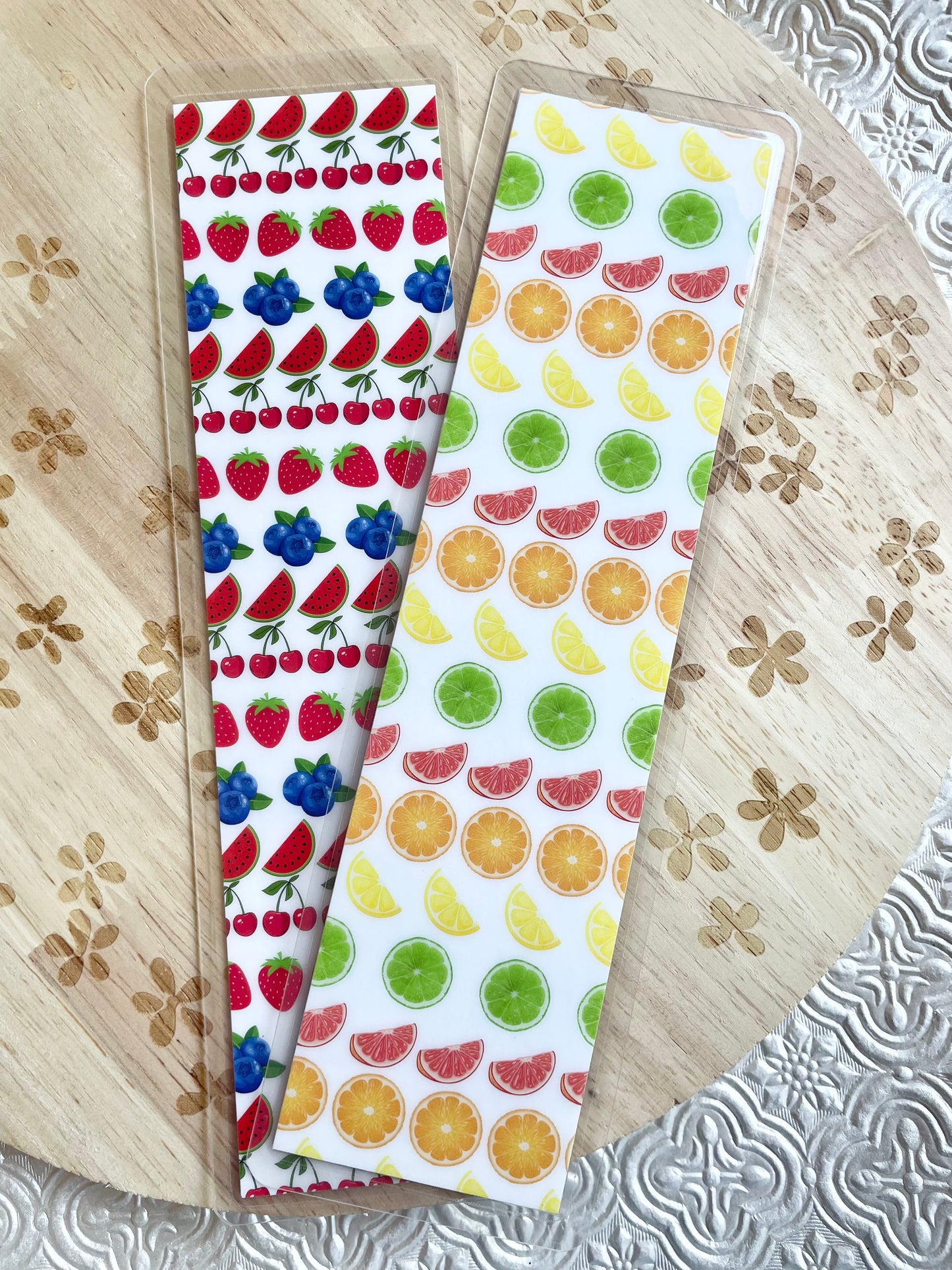 Fruit Double Sided Bookmark