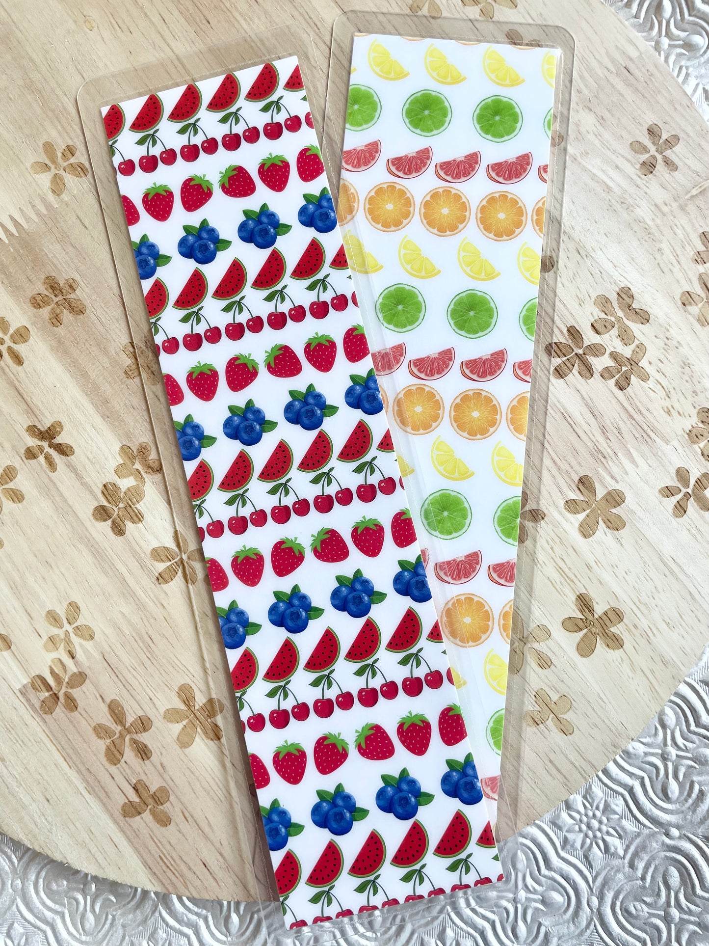 Fruit Double Sided Bookmark