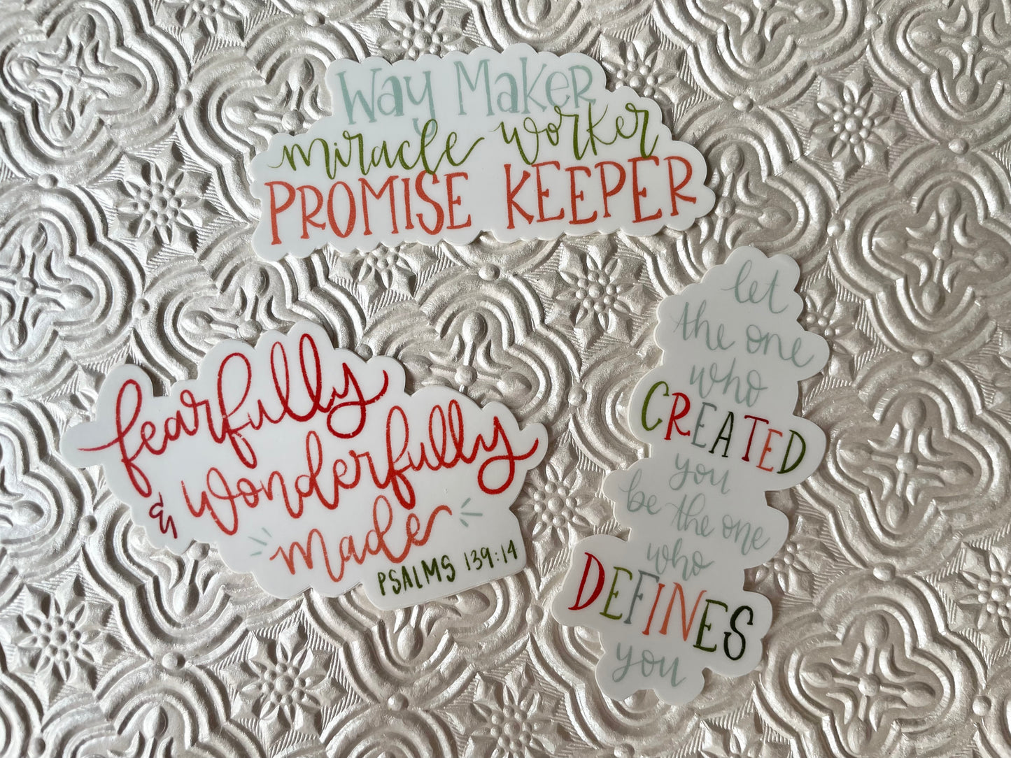 The One Who Created You Worship Sticker