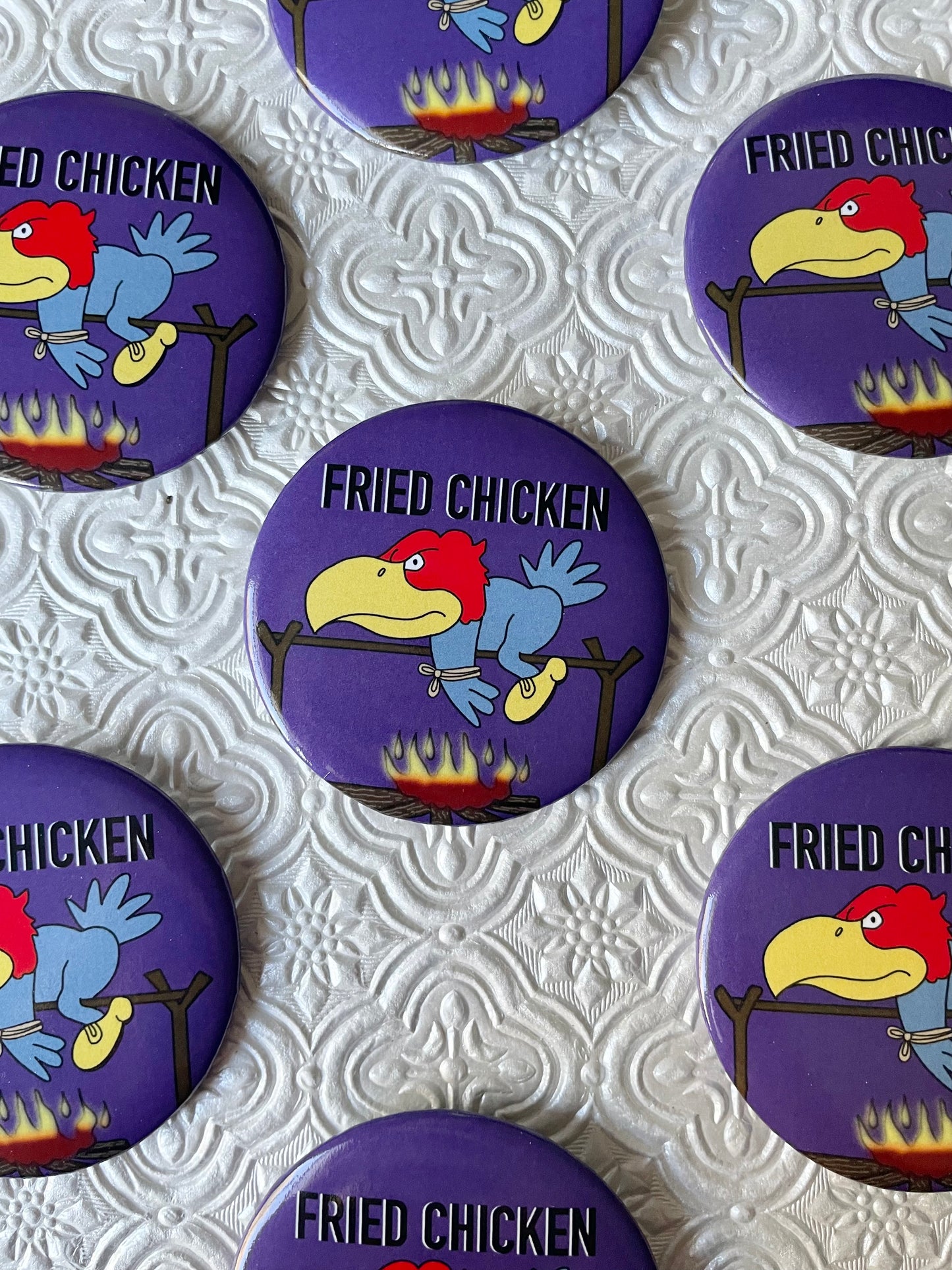 Fried Chicken Button