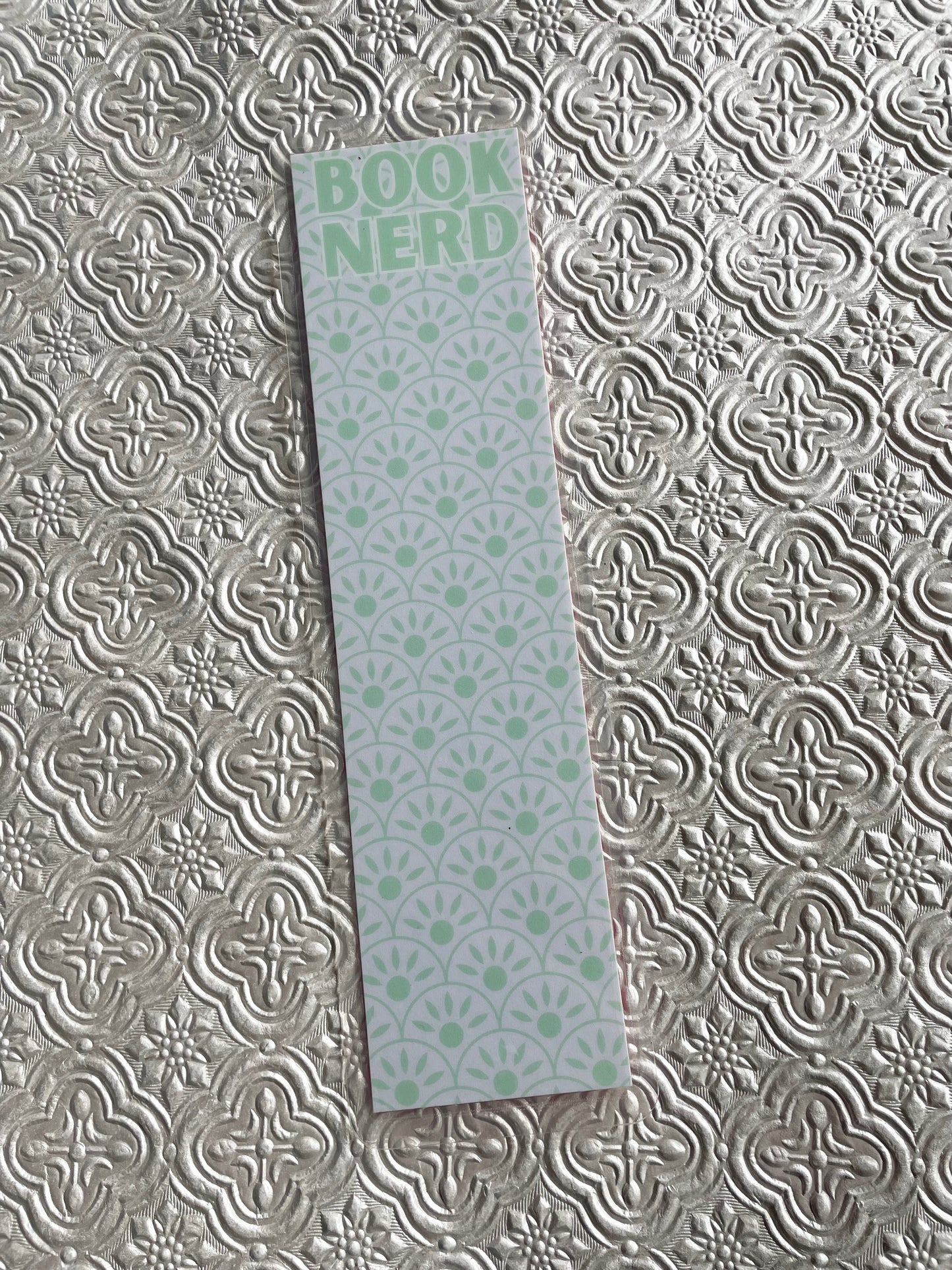 Book Nerd Double Sided Bookmark