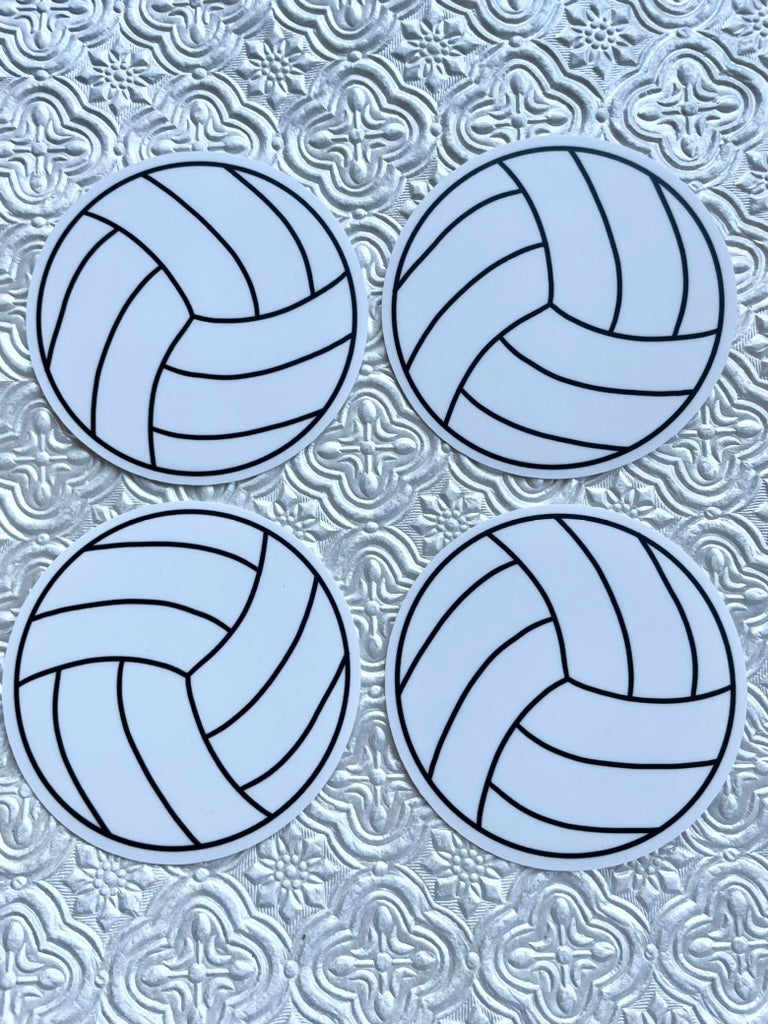 Volleyball Sticker