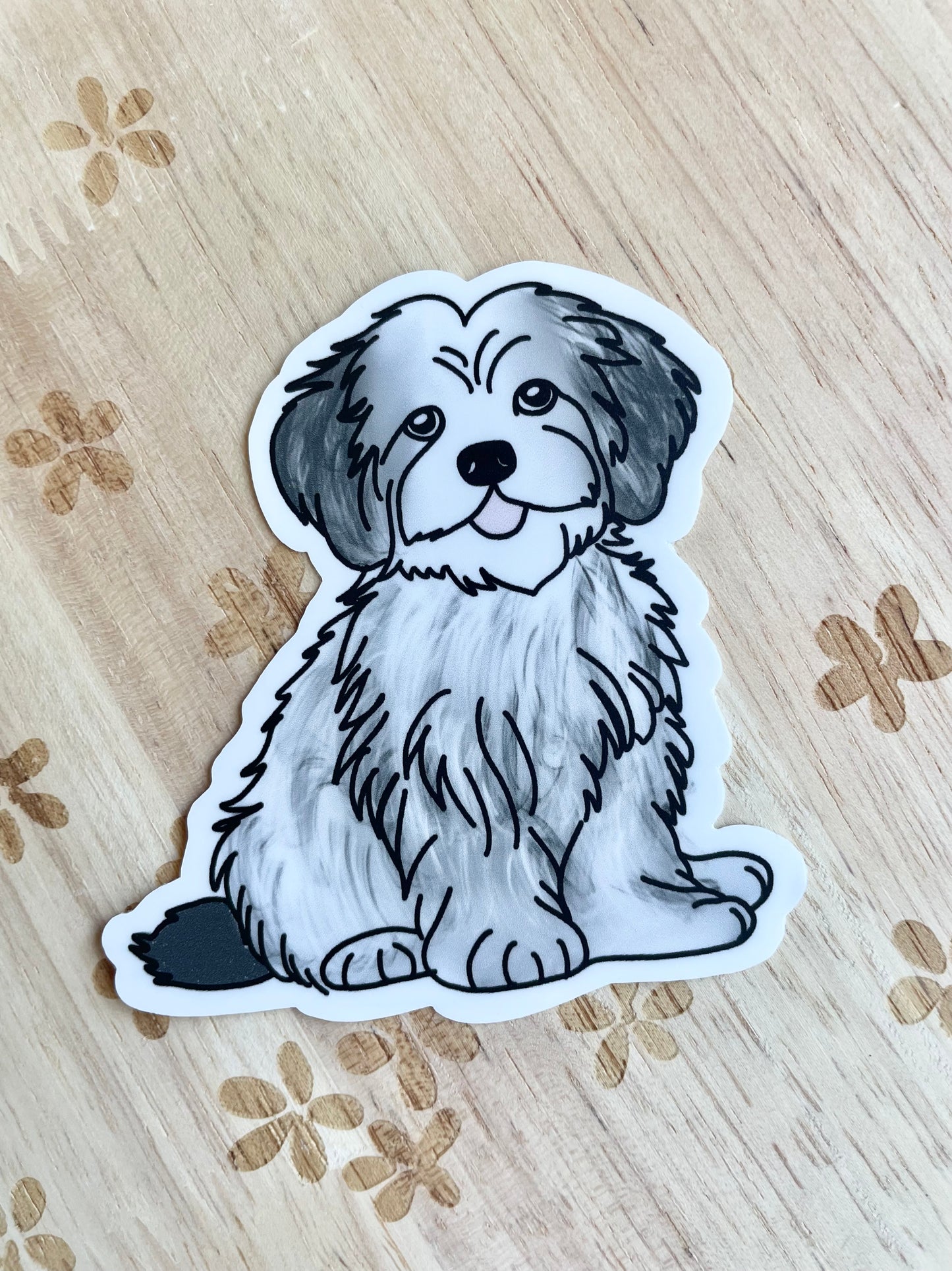 Maltese Dog Sticker