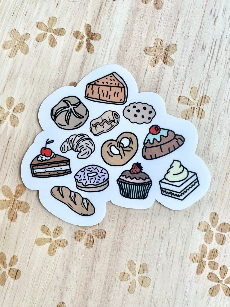 Baked Good Pastries Sticker