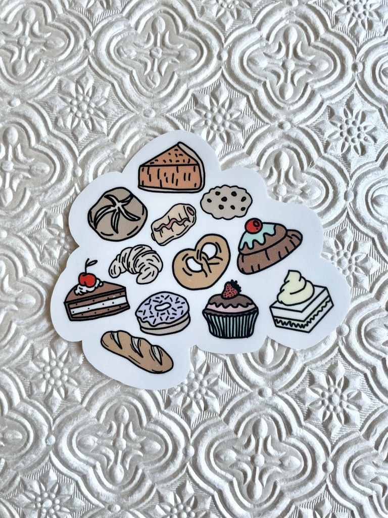 Baked Good Pastries Sticker