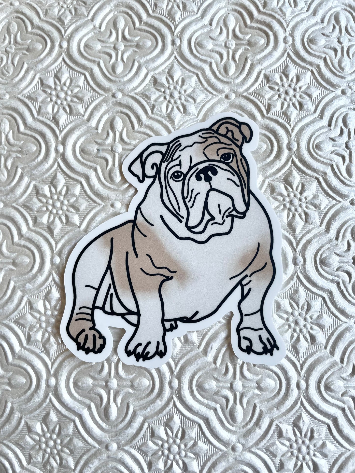 English Bull Dog Sticker