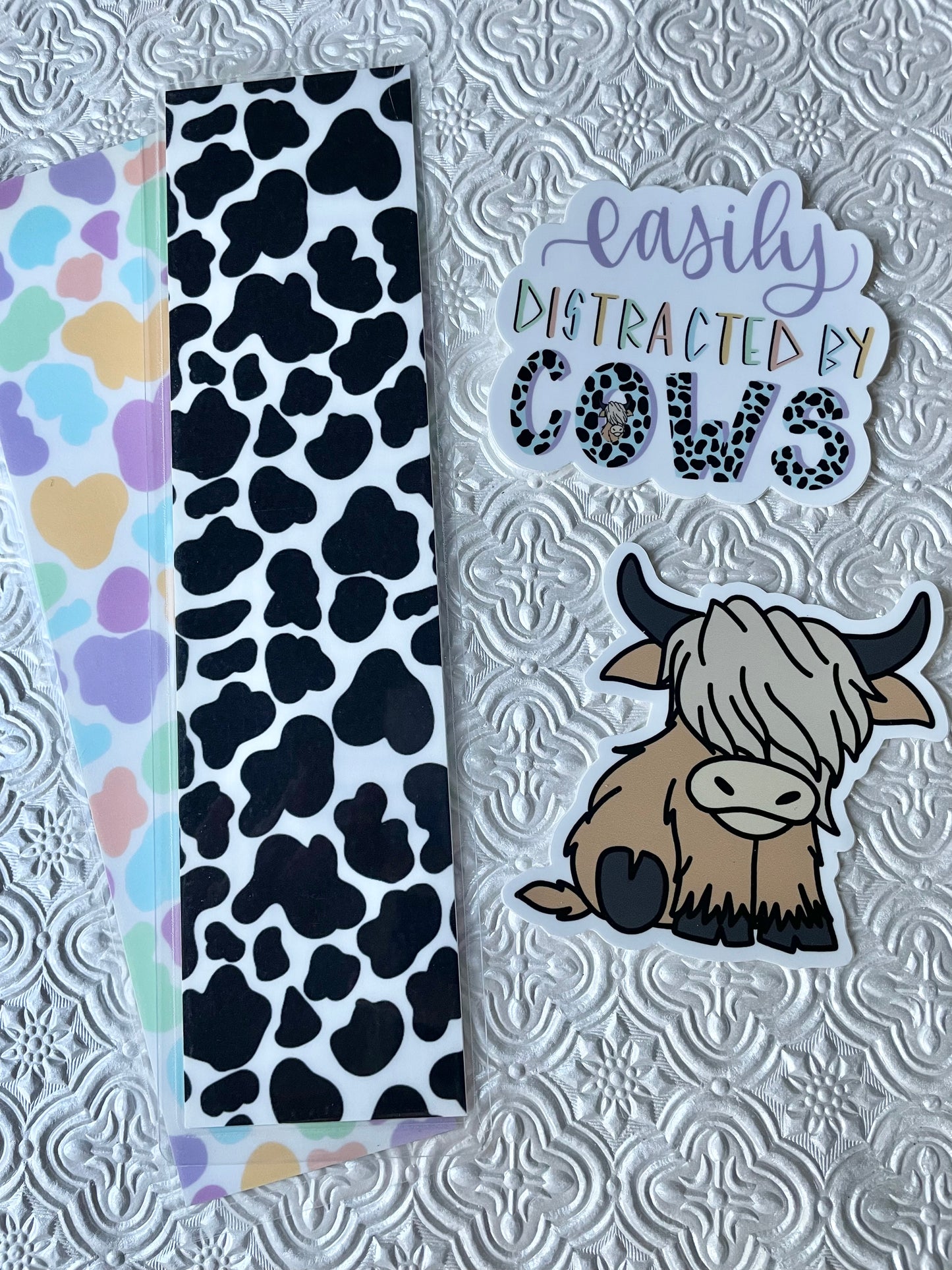 Cow Bookmark