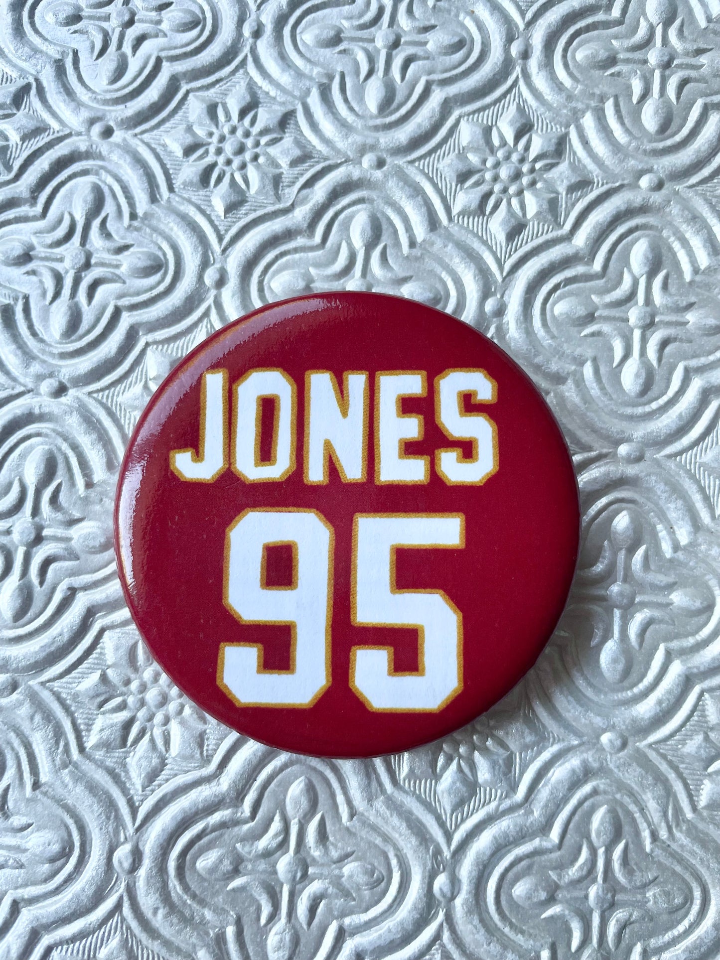 Chris Jones Pinback Button