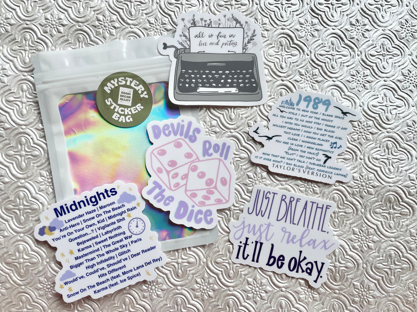 Taylor Swift Mystery Sticker Bag