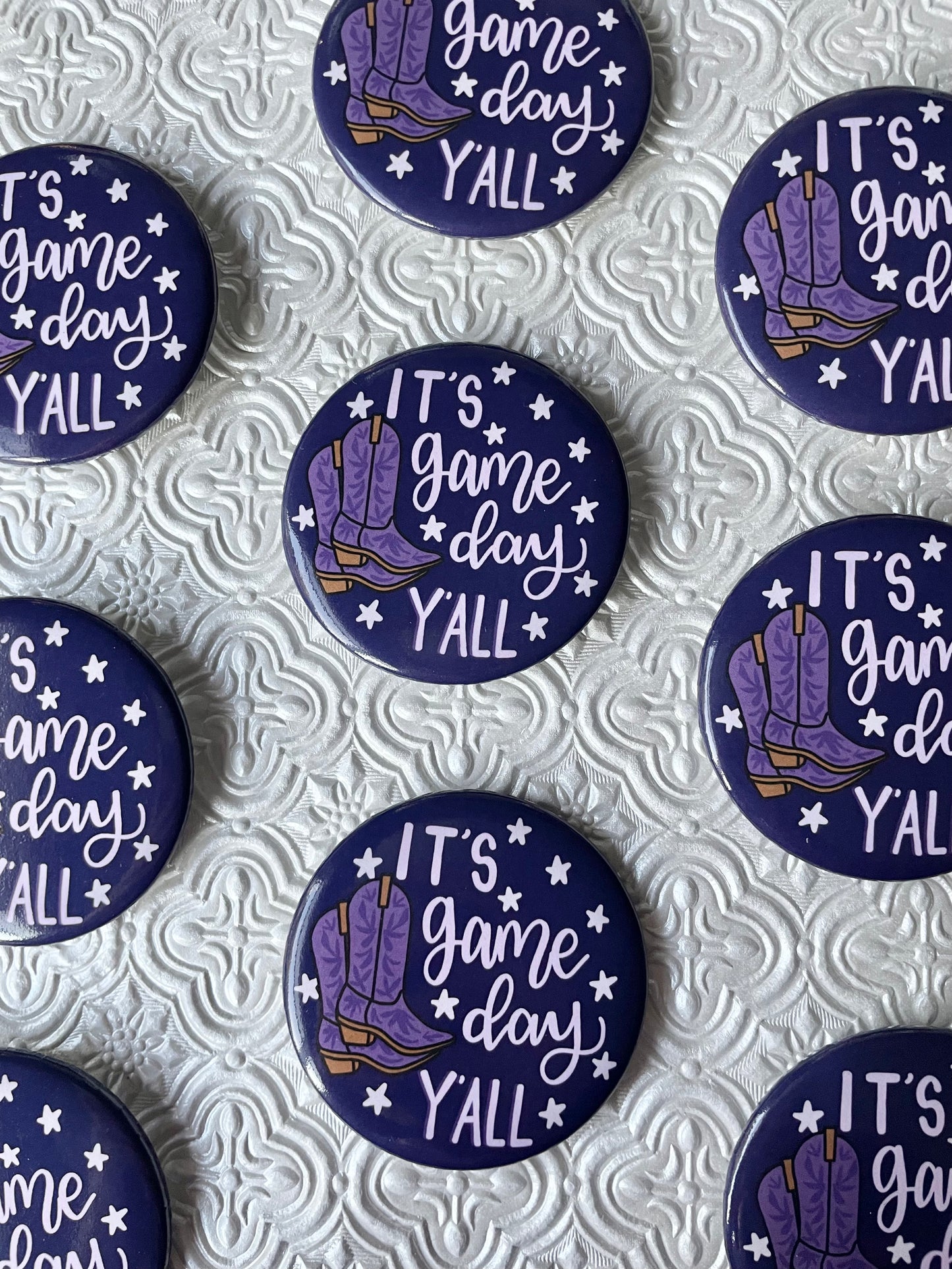 It's Gameday Y'all Button