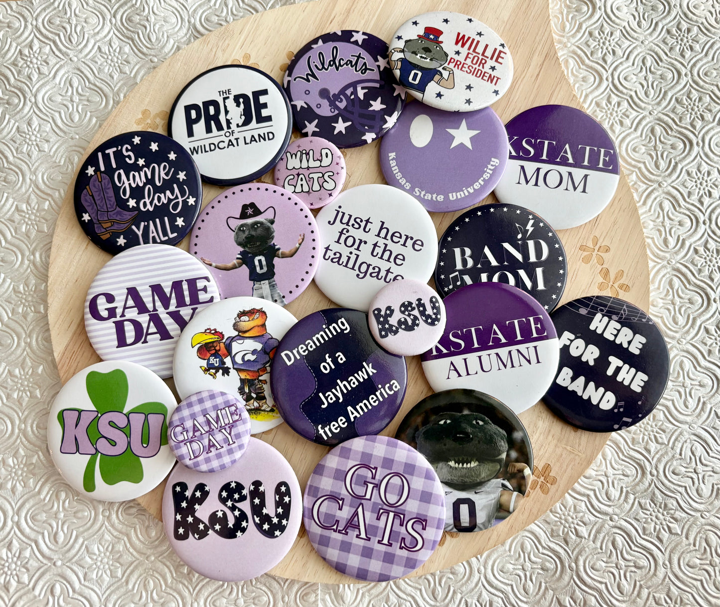 K-State Alumni Button