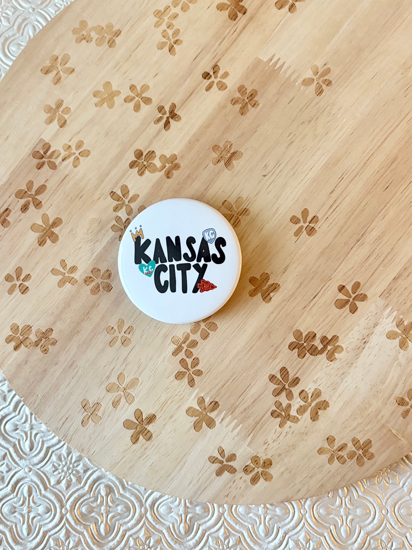 Kansas City Sports Button