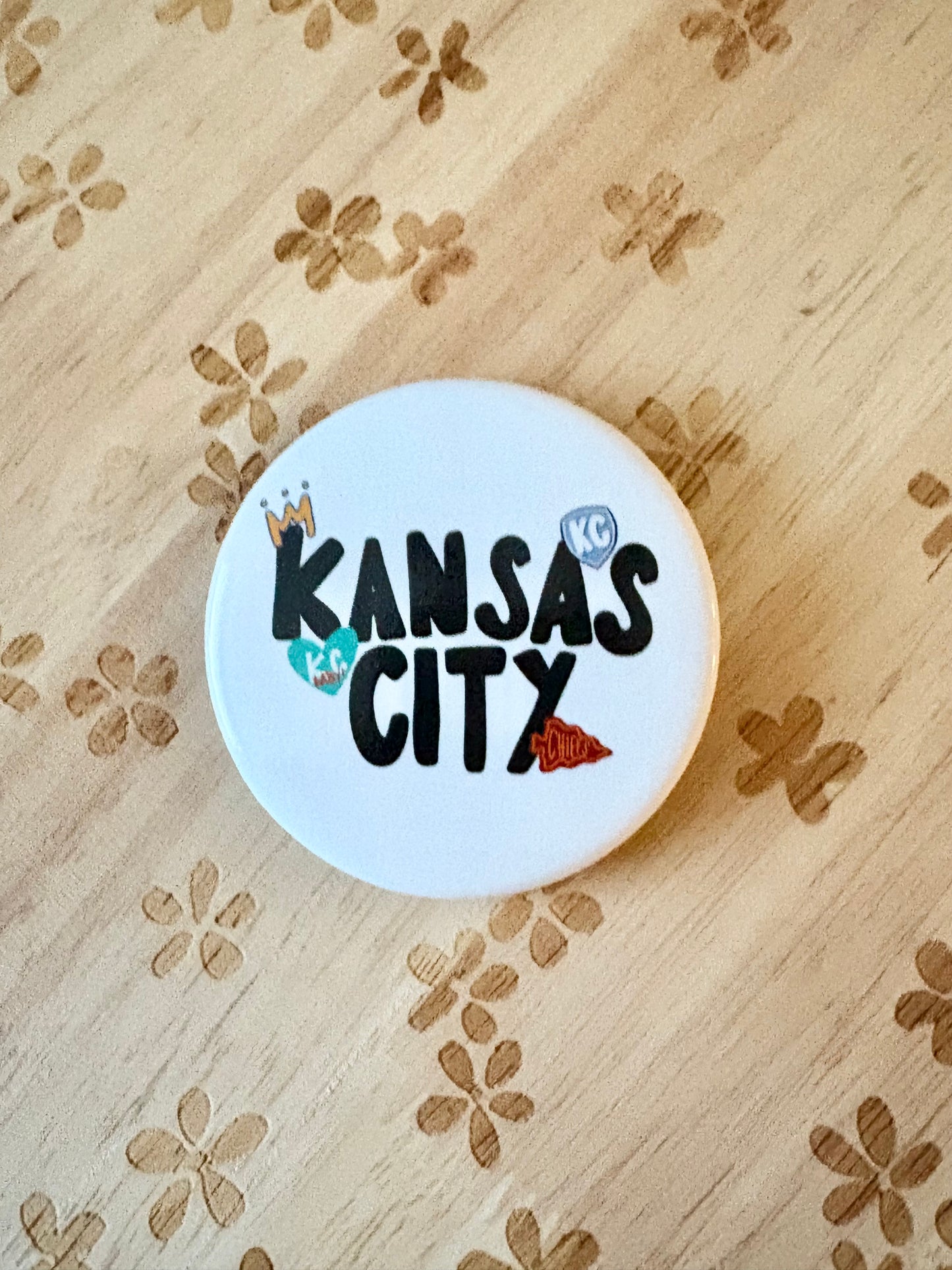 Kansas City Sports Button