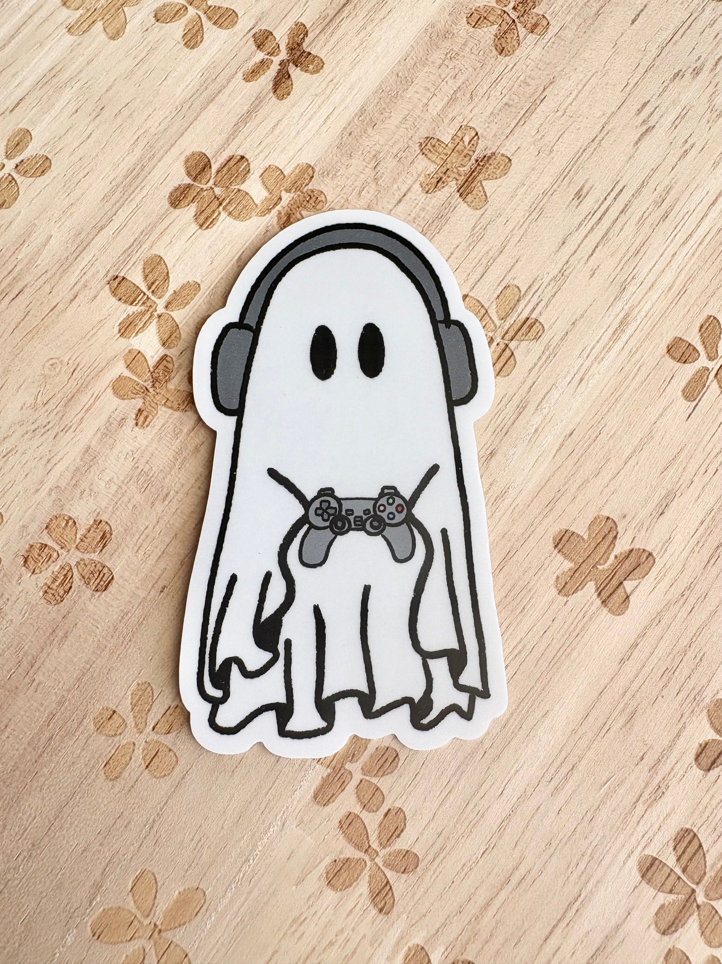 Gamer Ghost Sticker