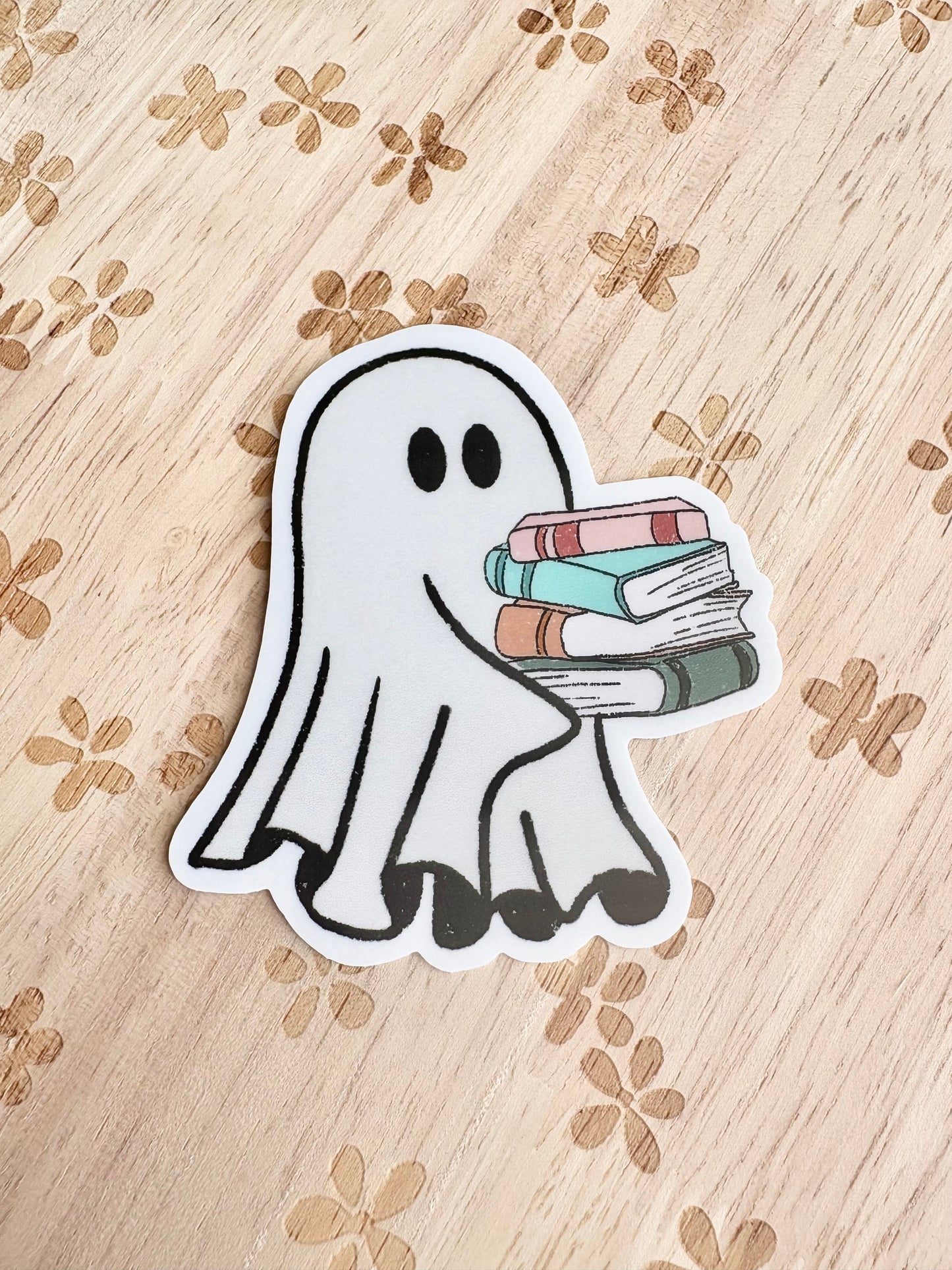 Bookish Ghost Sticker