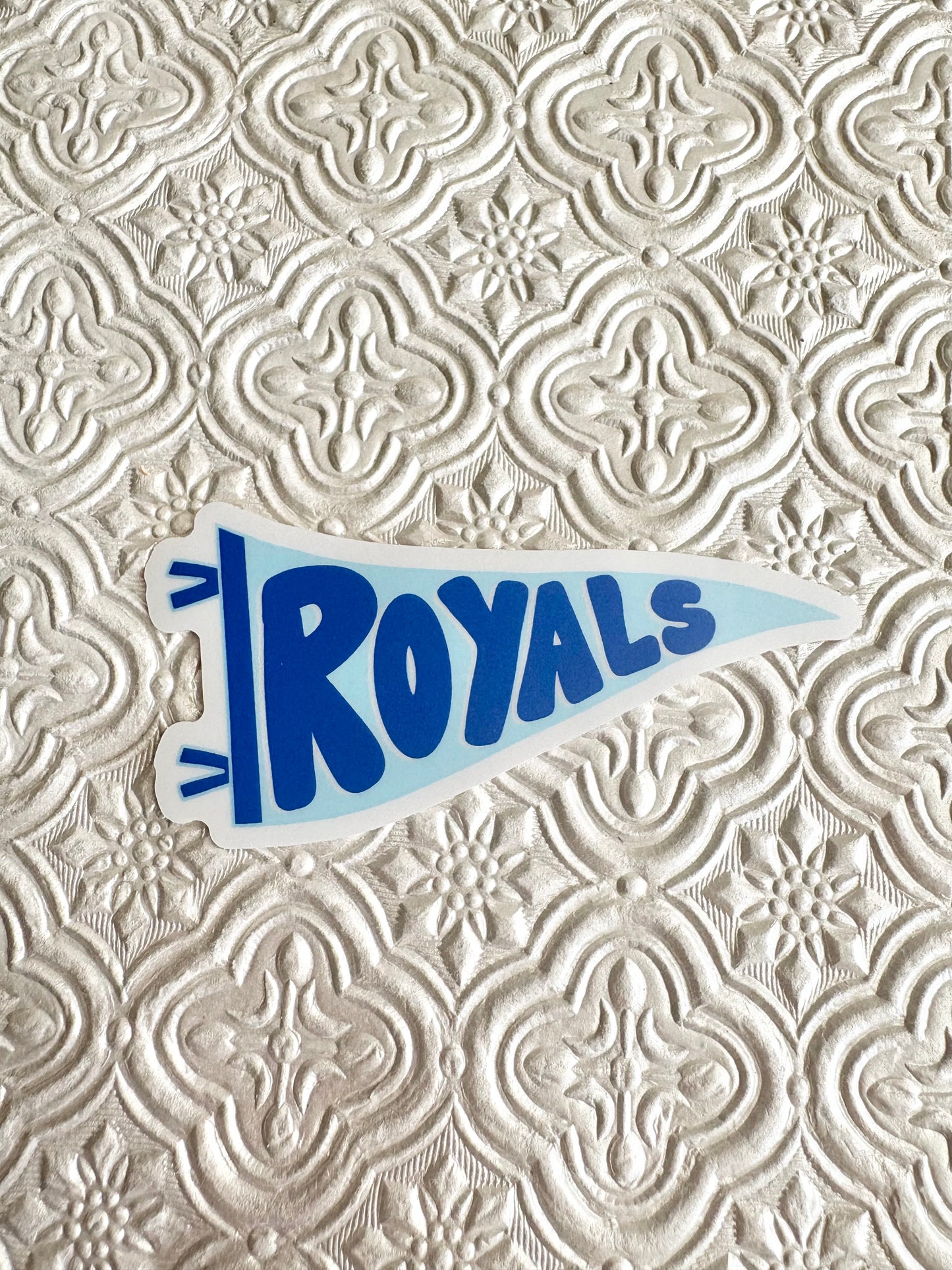 Royals Pennant Flag Sticker