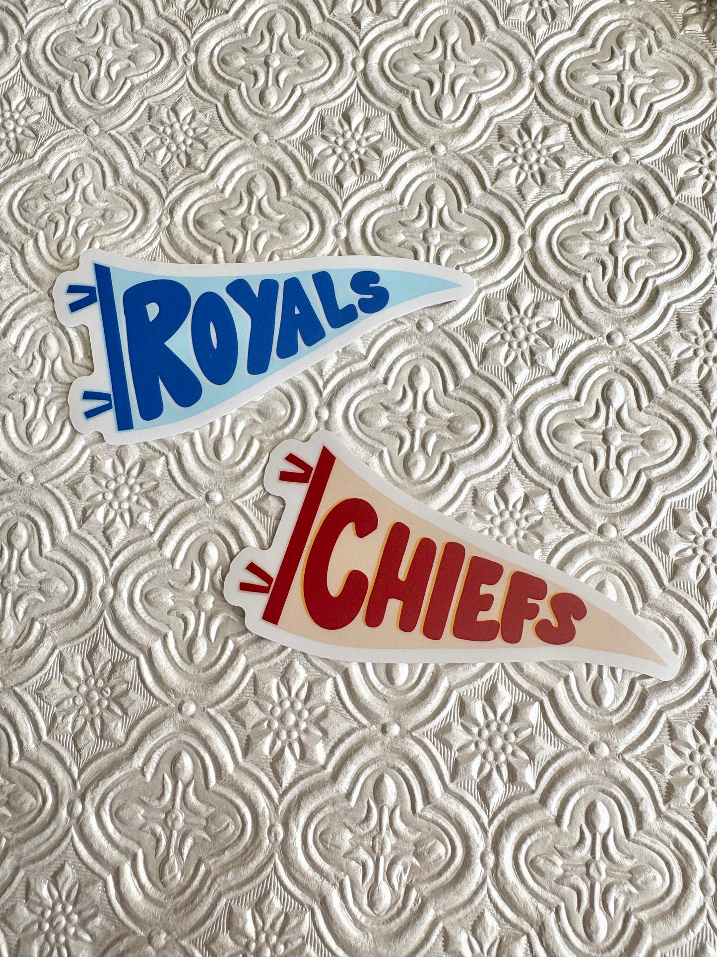 Chiefs Pennant Flag Sticker