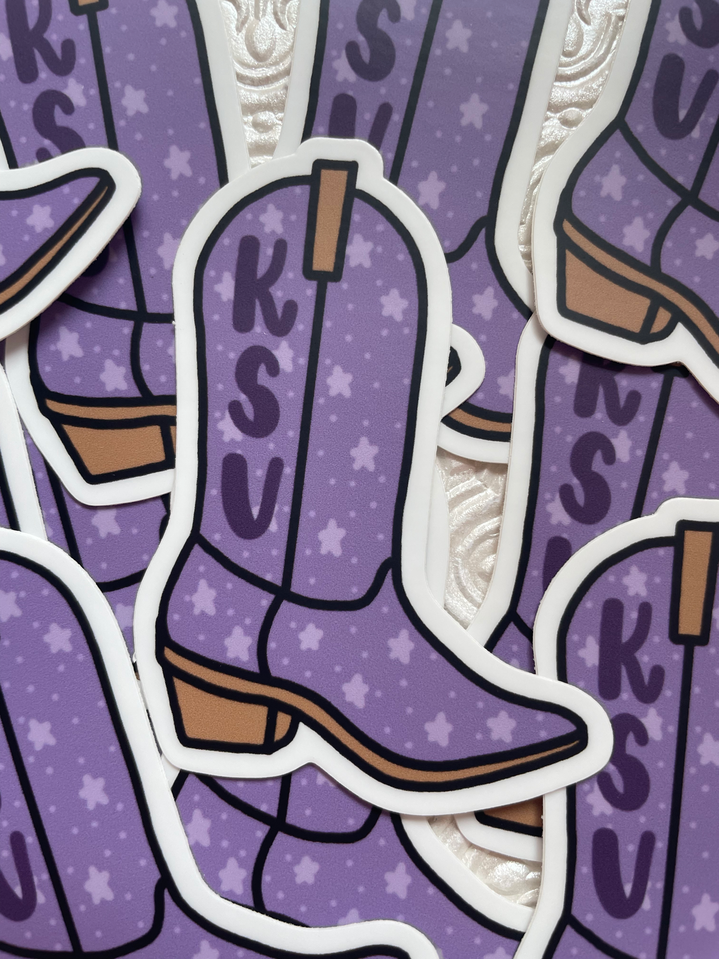 KSU Boot Sticker