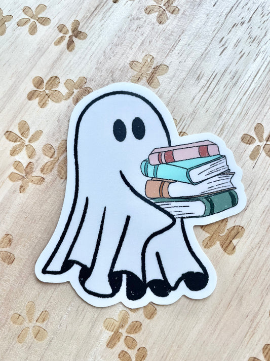 Bookish Ghost Sticker