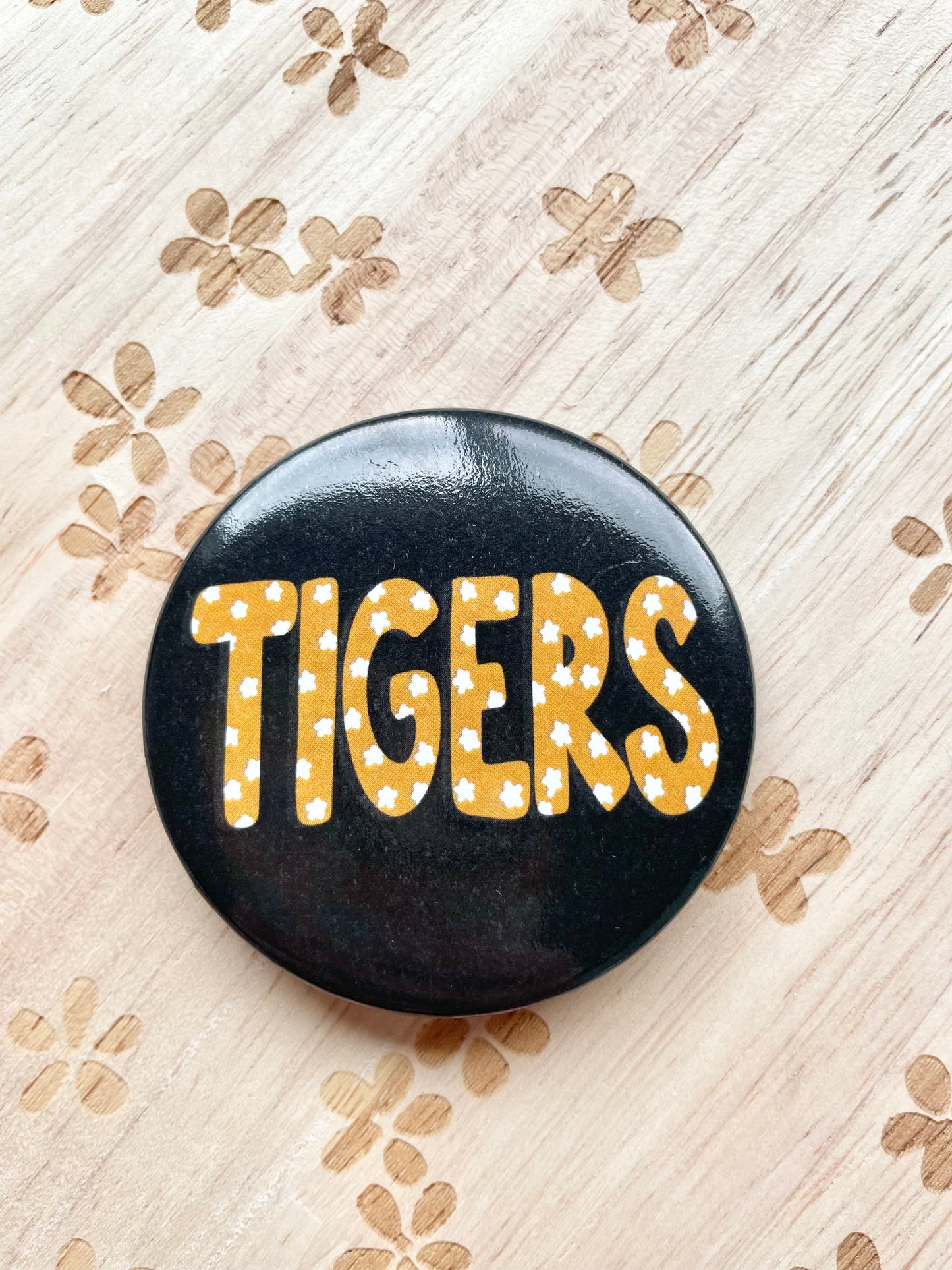 Tigers Gameday Pinback Button