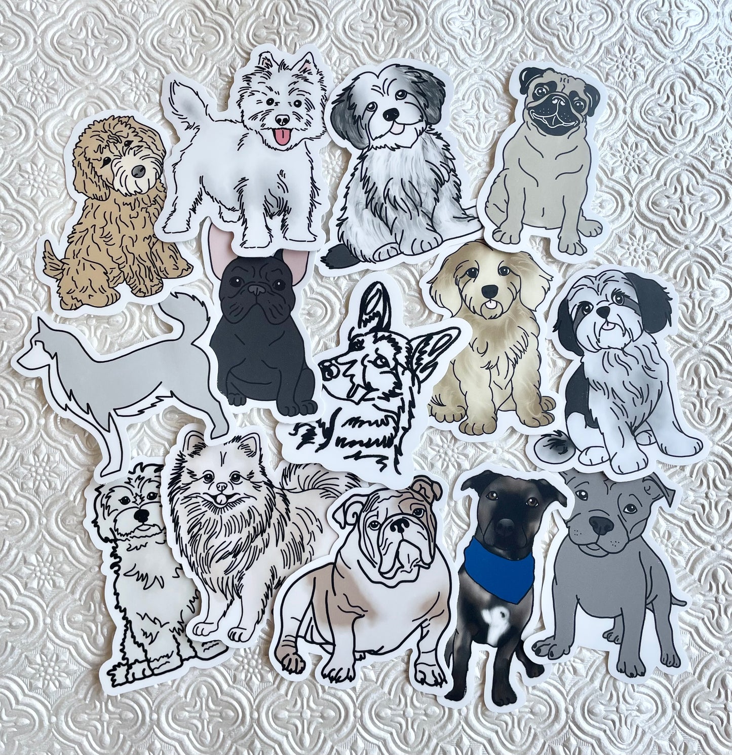 Pomeranian Dog Sticker