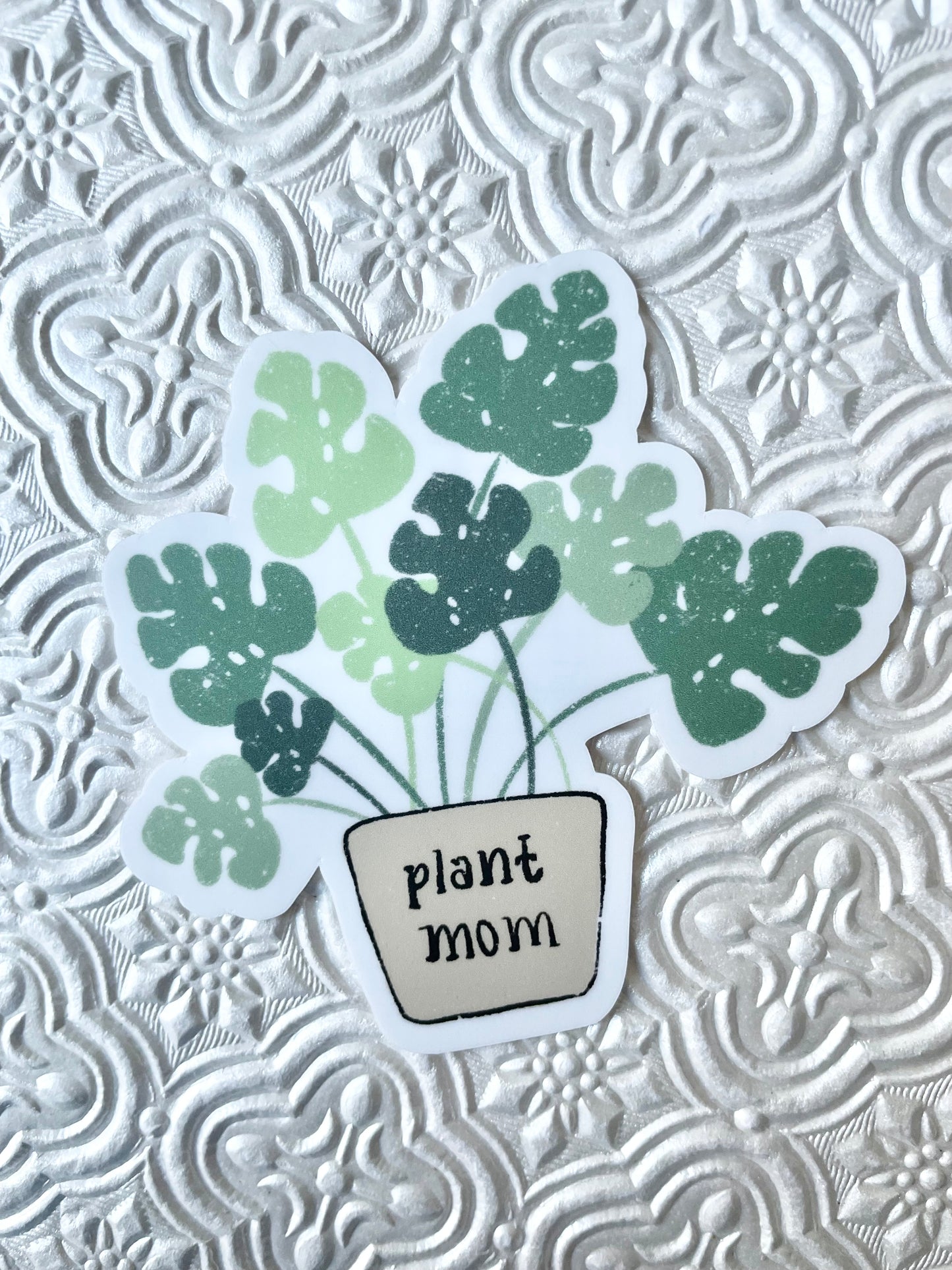 Plant Mom Sticker