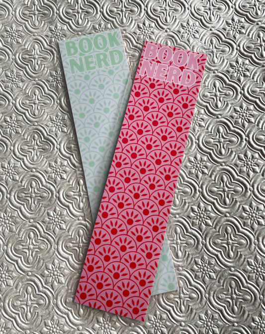 Book Nerd Double Sided Bookmark