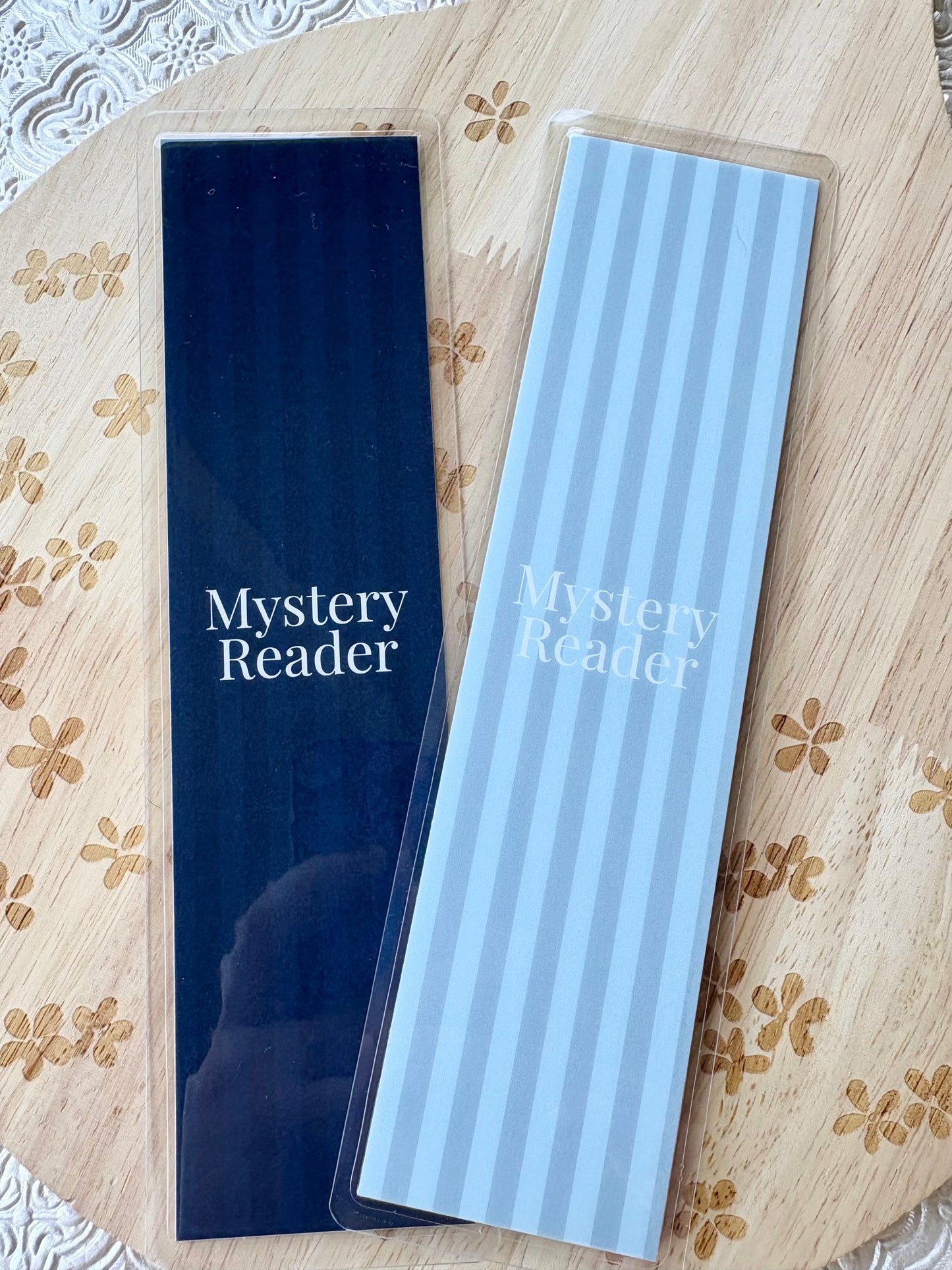 Mystery Reader Bookmark