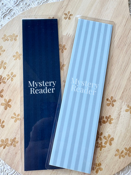 Mystery Reader Bookmark