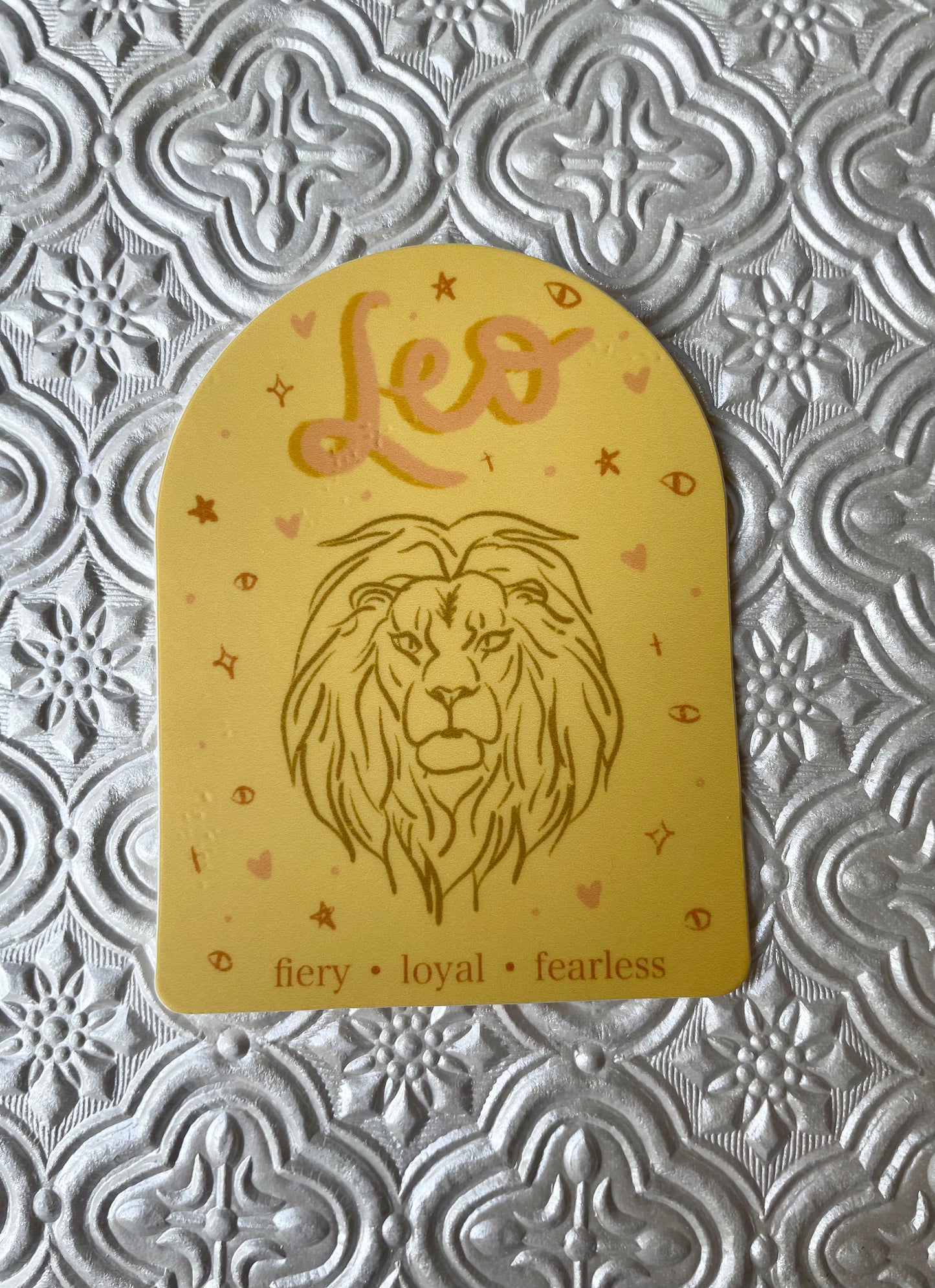 Leo Zodiac Sticker