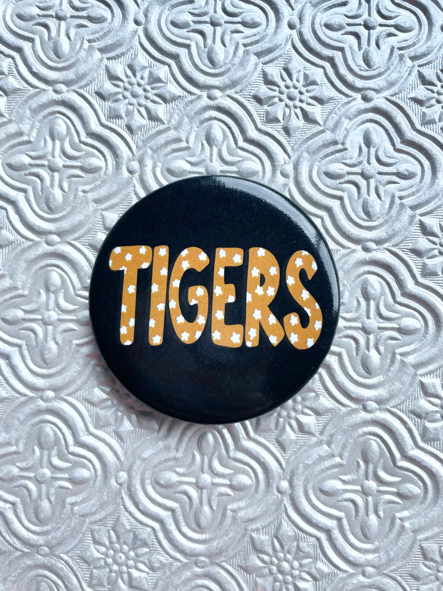 Tigers Gameday Pinback Button