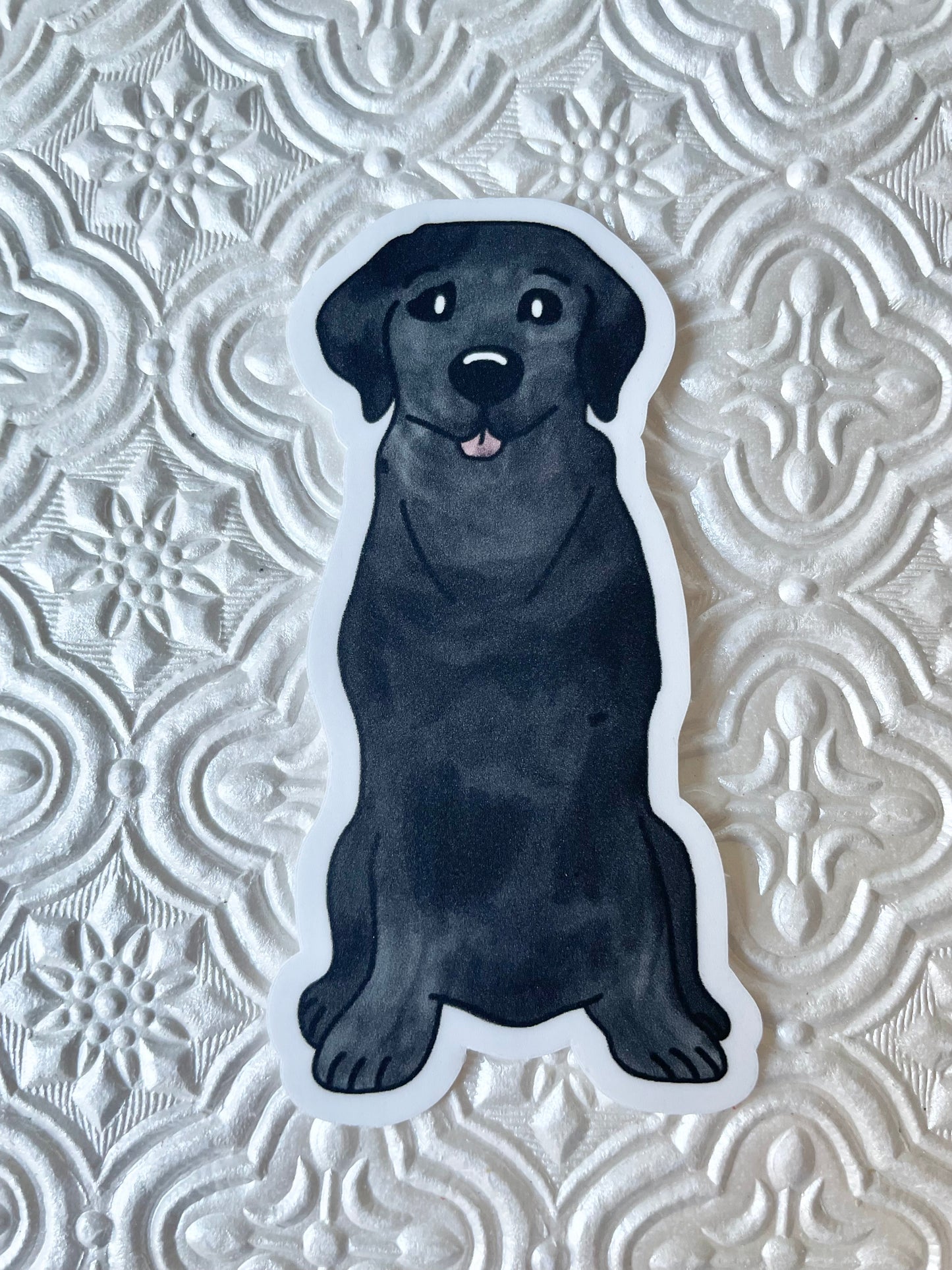 Black Lab Sticker