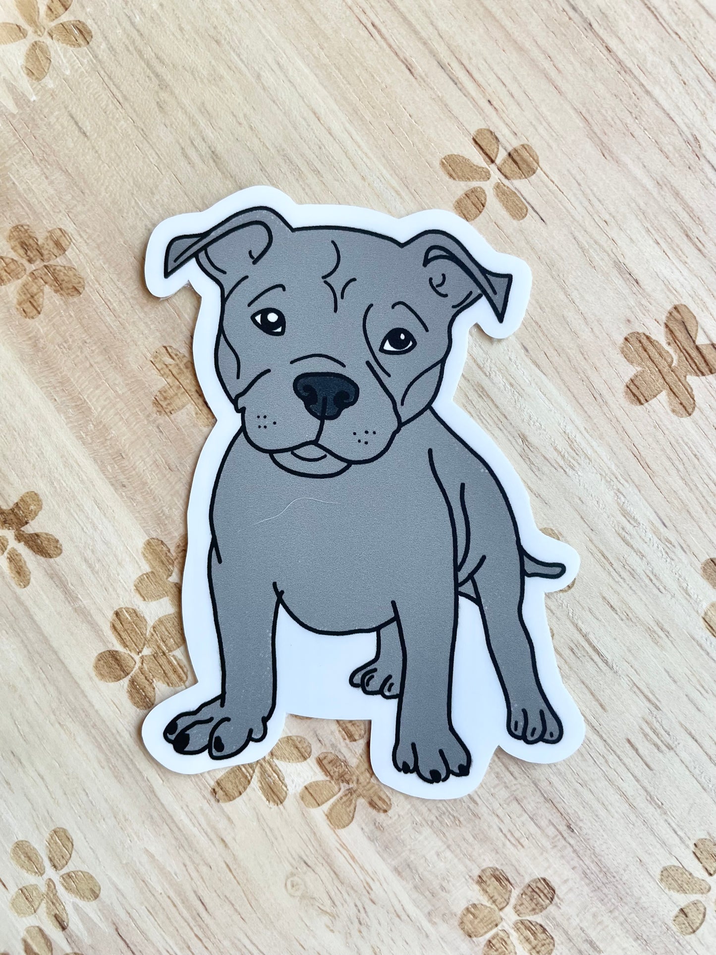 Pitbull Dog Sticker