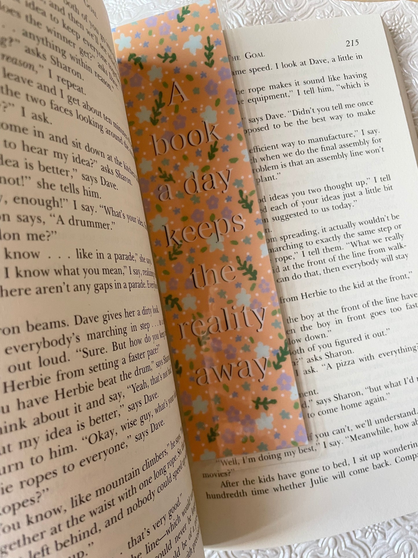 A Book a Day Laminated Bookmark