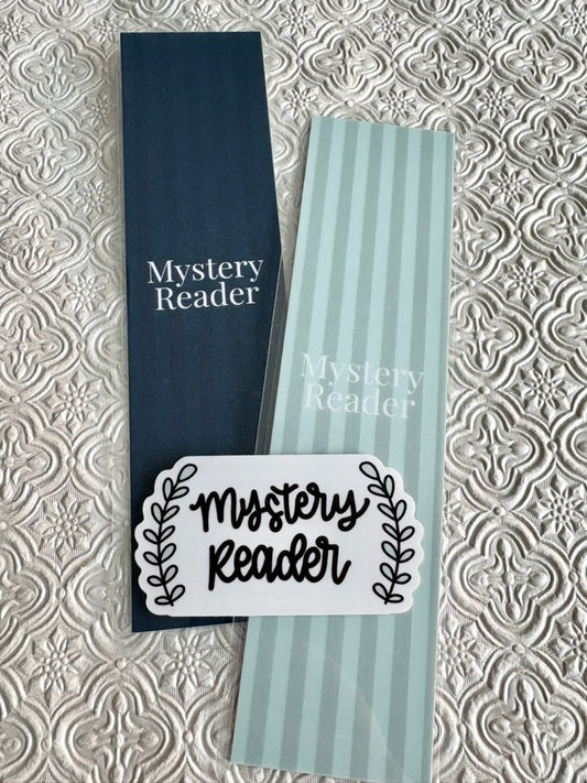 Mystery Reader Bookmark