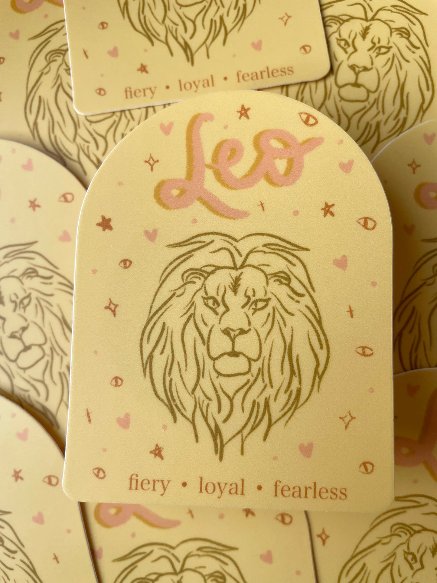 Leo Zodiac Sticker