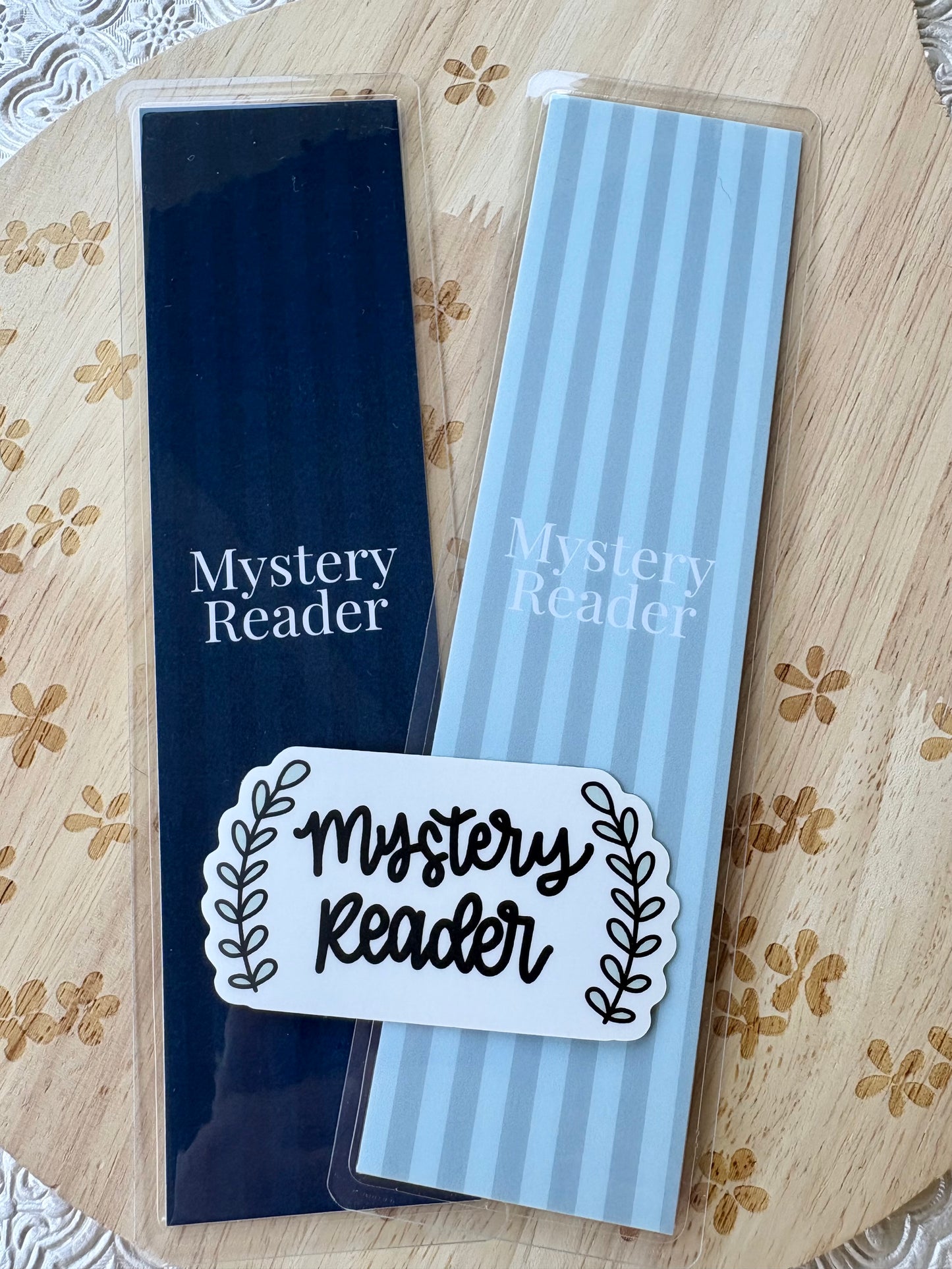 Mystery Reader Bookmark
