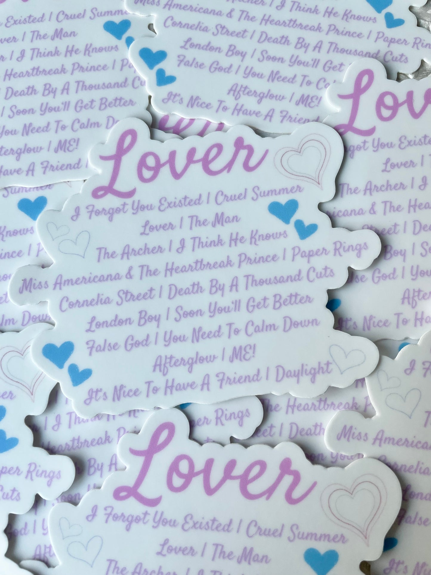 Lover Taylor Swift Album Sticker