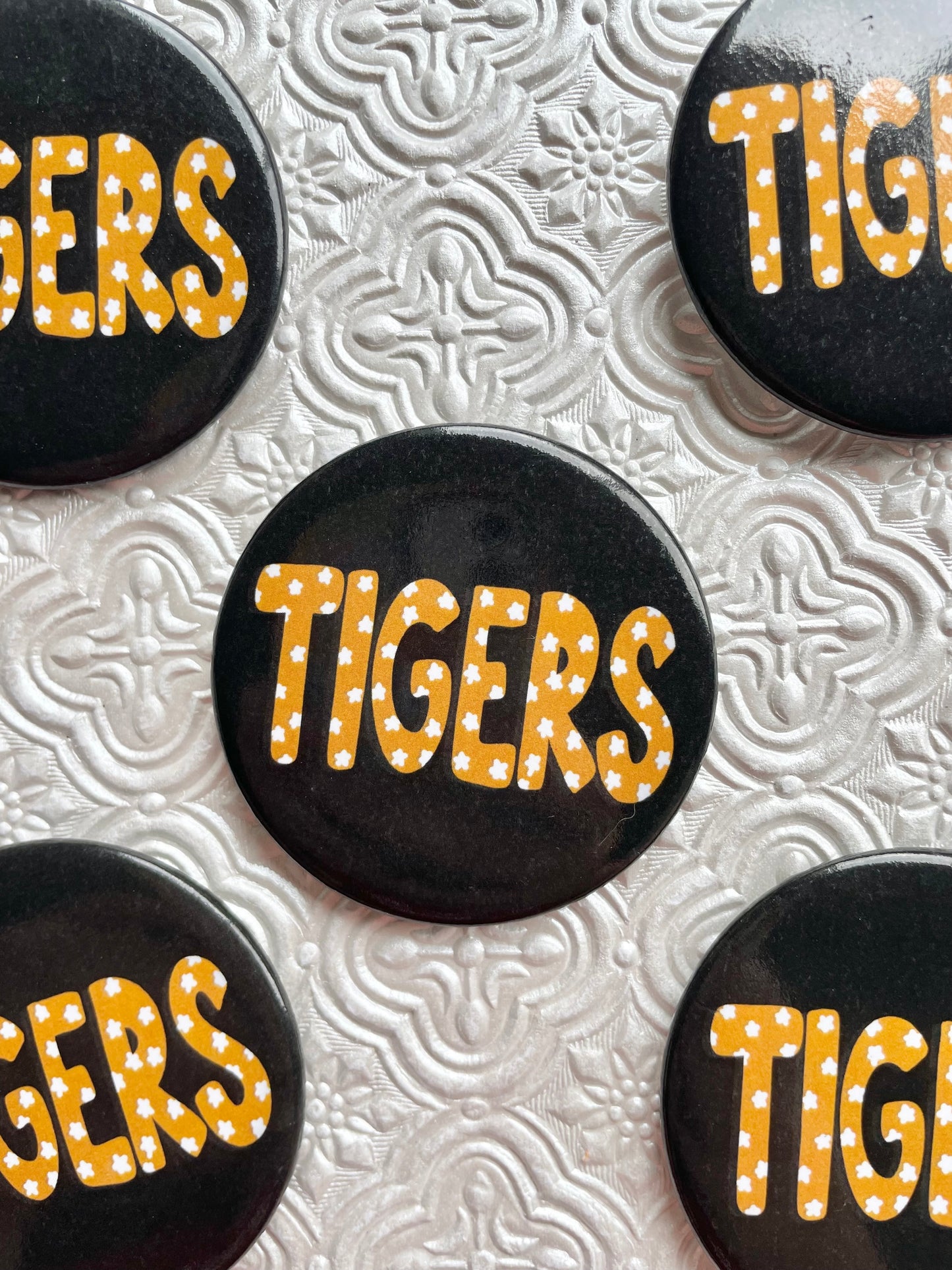 Tigers Gameday Pinback Button