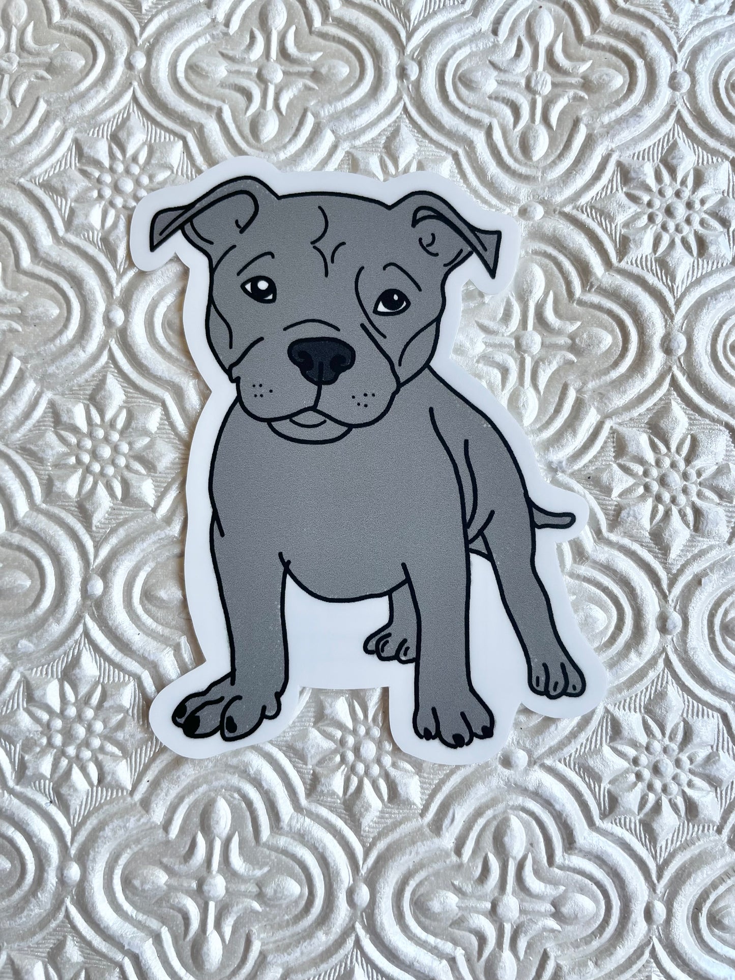 Pitbull Dog Sticker