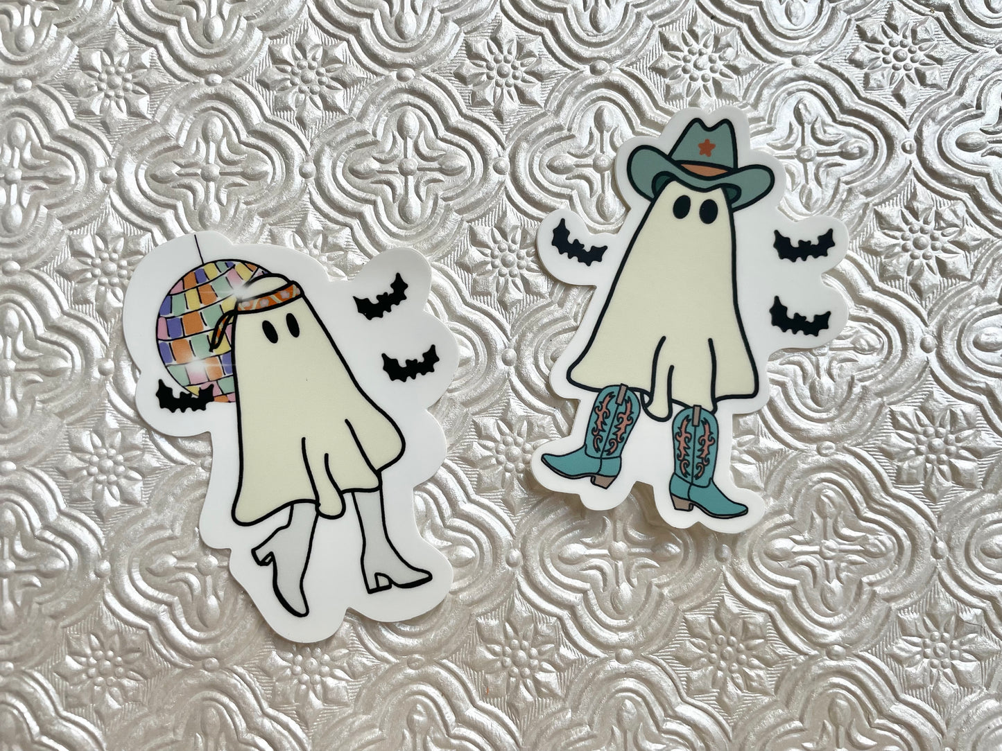 Cowboy Ghost Sticker